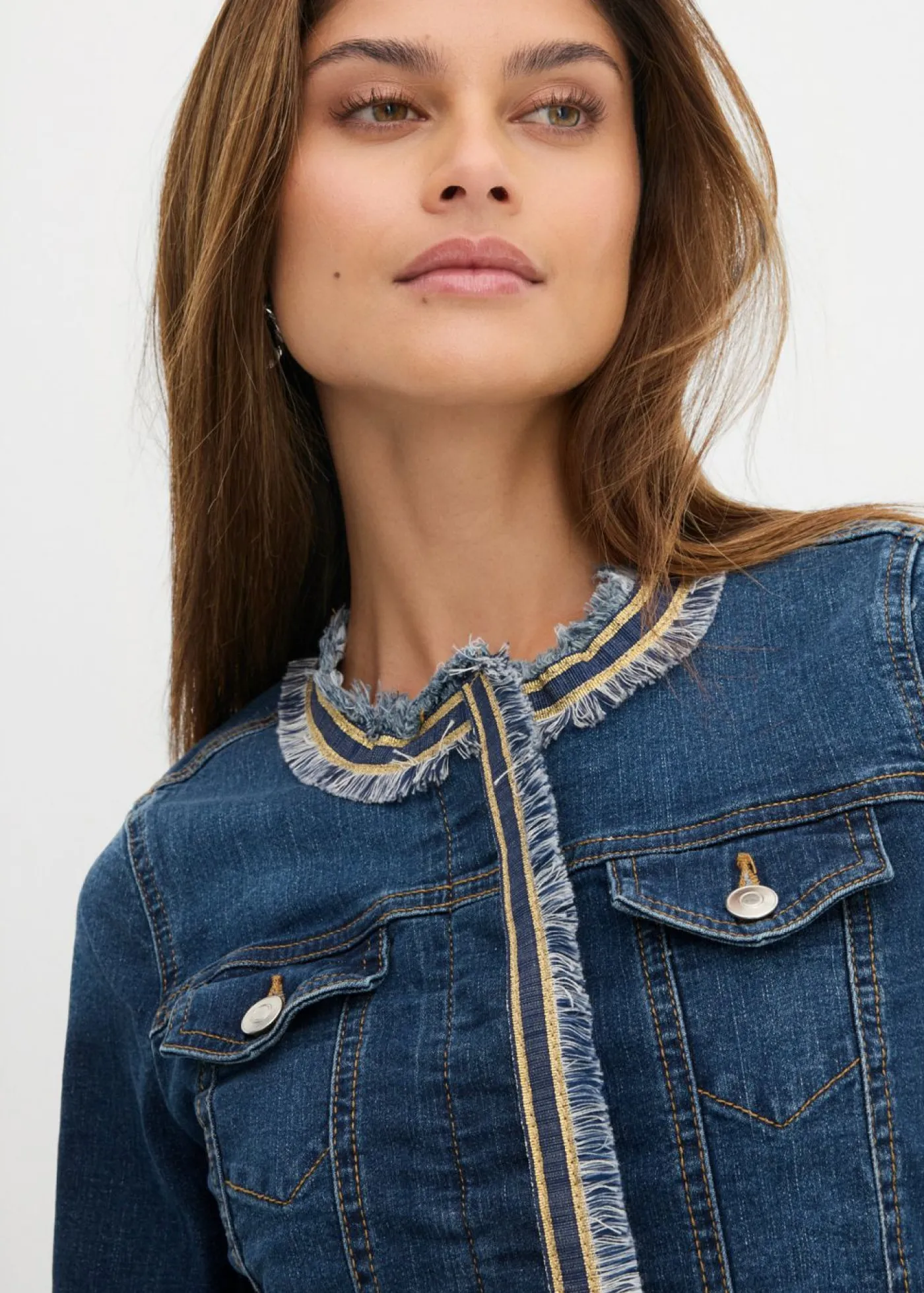 bonprix bonprix Chaqueta vaquera Vaquero oscuro Discount