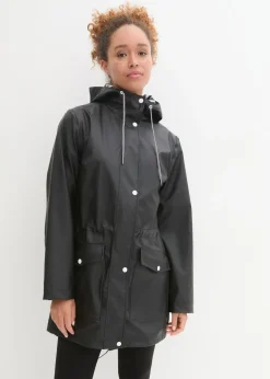 bonprix bonprix Chubasquero impermeable Negro Best