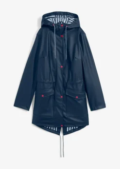 bonprix bonprix Chubasquero impermeable Azul marino Discount
