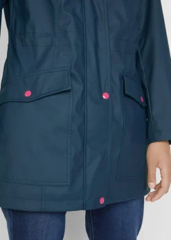 bonprix bonprix Chubasquero impermeable Azul marino Discount