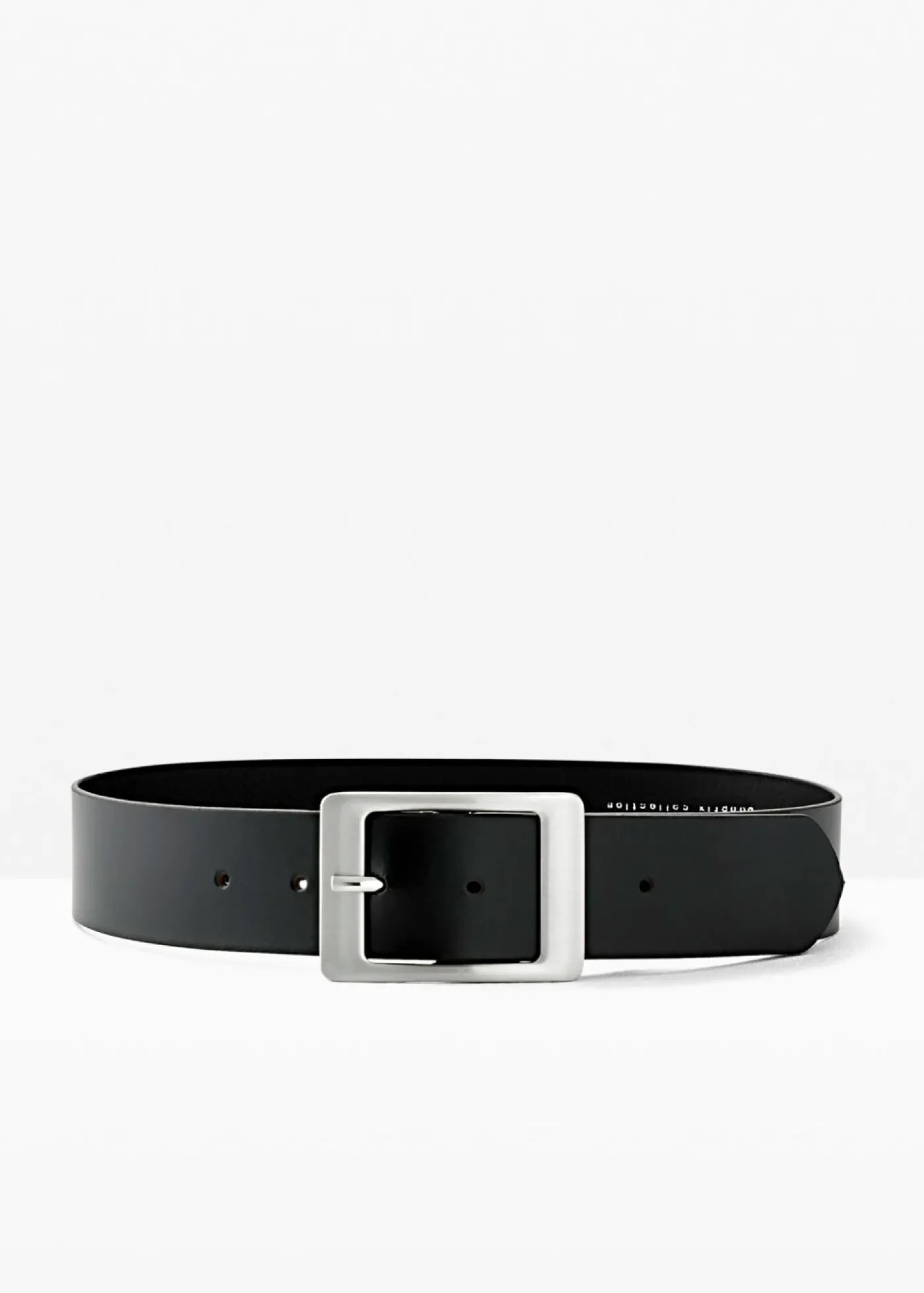 bonprix bonprix Cinturón de cuero Negro Sale