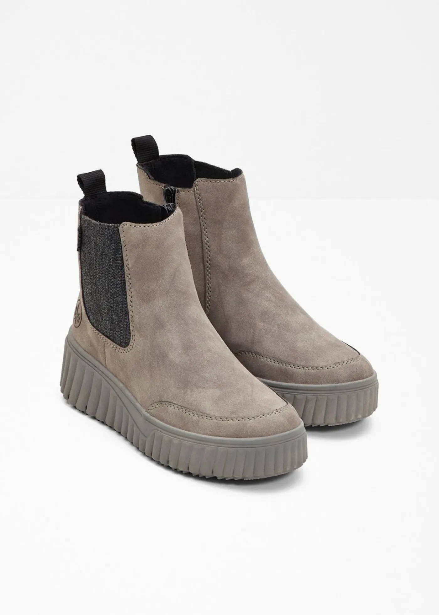 bonprix Rieker Cómodas botas Rieker forradas Gris Sale