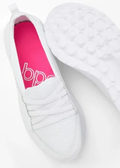 bonprix bonprix Cómodas zapatillas, slip in, con suela fina Blanco Discount
