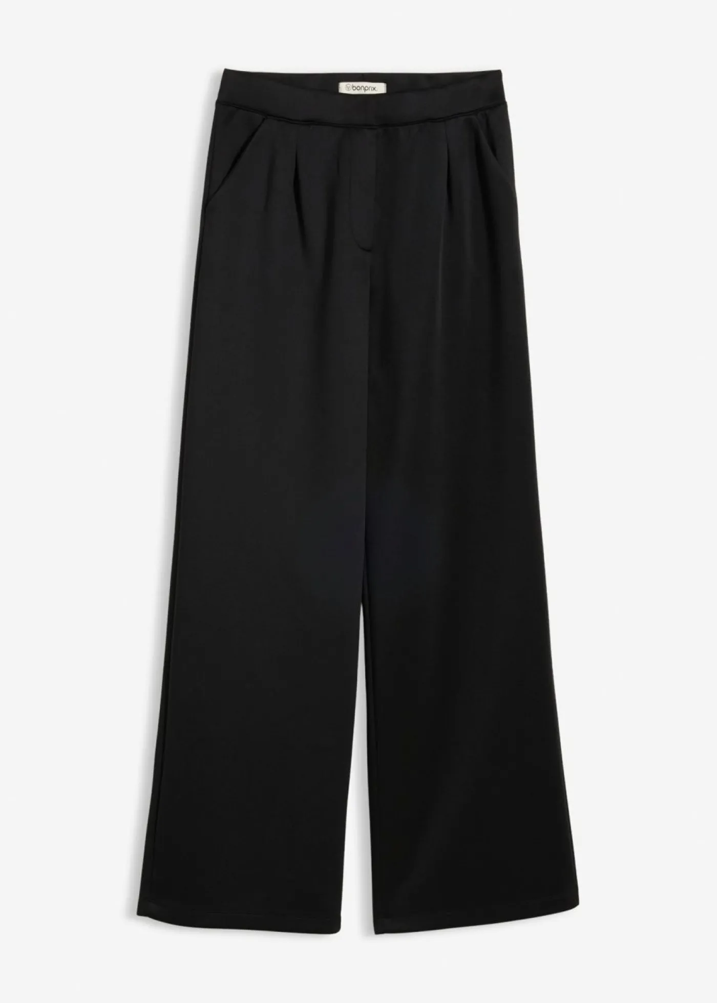 bonprix bonprix Cómodo pantalón de chándal fluido Negro