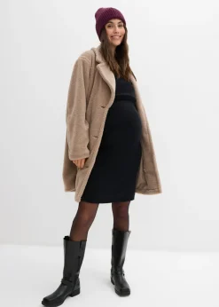 bonprix bonprix Conjunto de jersey y falda de algodón orgánico para durante y después del embarazo (2 piezas) Negro Discount