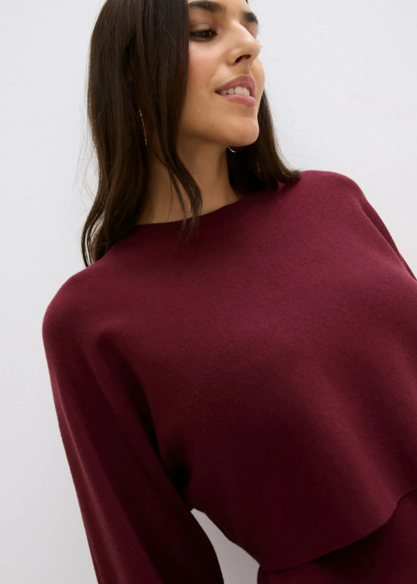 bonprix bonprix Conjunto de vestido de punto (2 piezas) rojo avellana Best