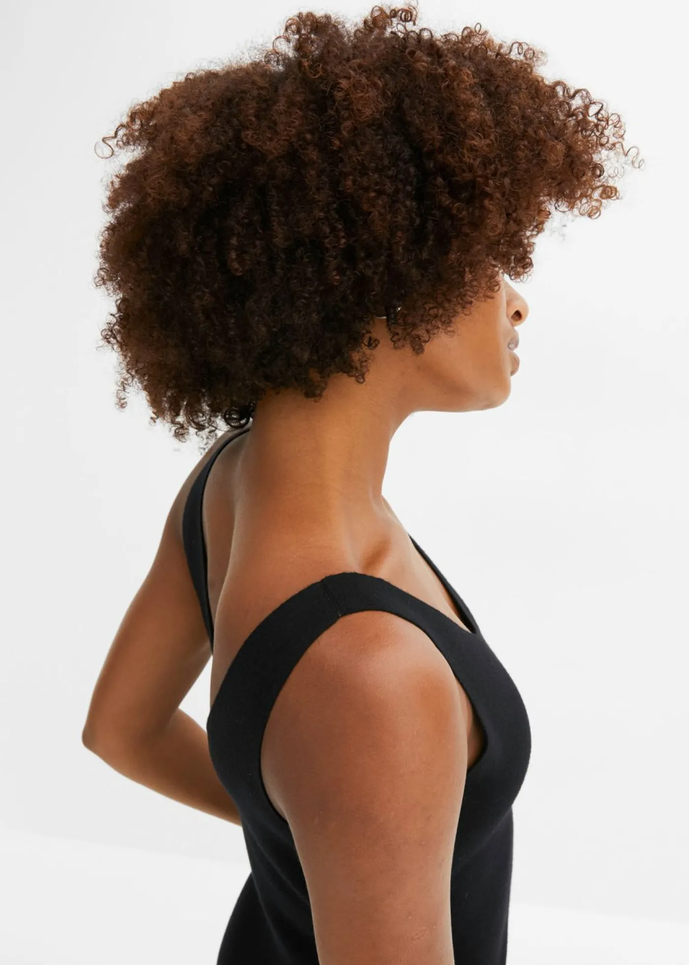 bonprix bonprix Conjunto de vestido de punto (2 piezas) Negro Sale