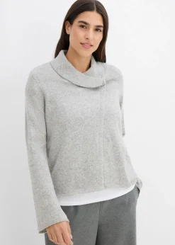 bonprix bonprix Cárdigan Gris claro jaspeado Discount