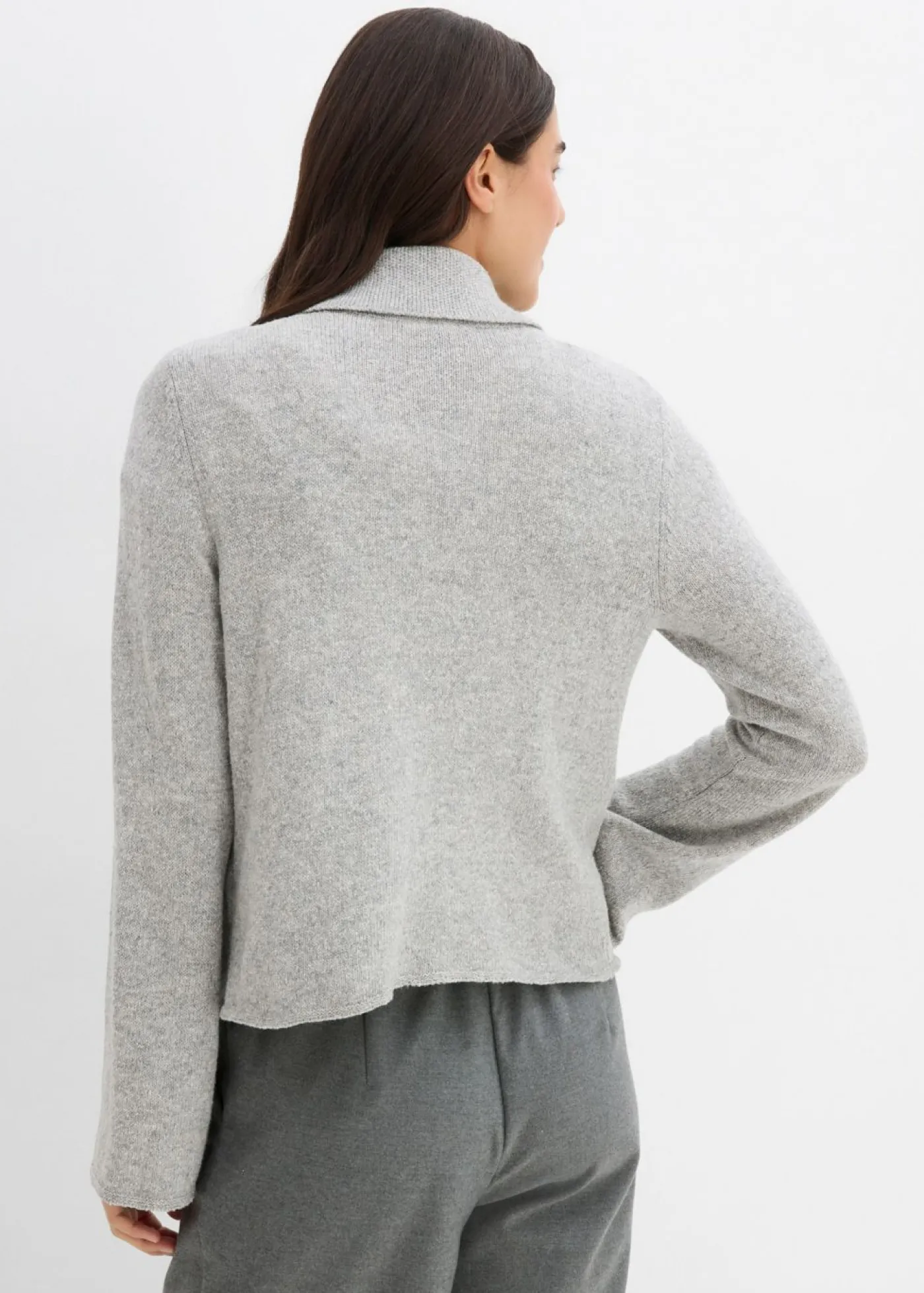 bonprix bonprix Cárdigan Gris claro jaspeado Discount