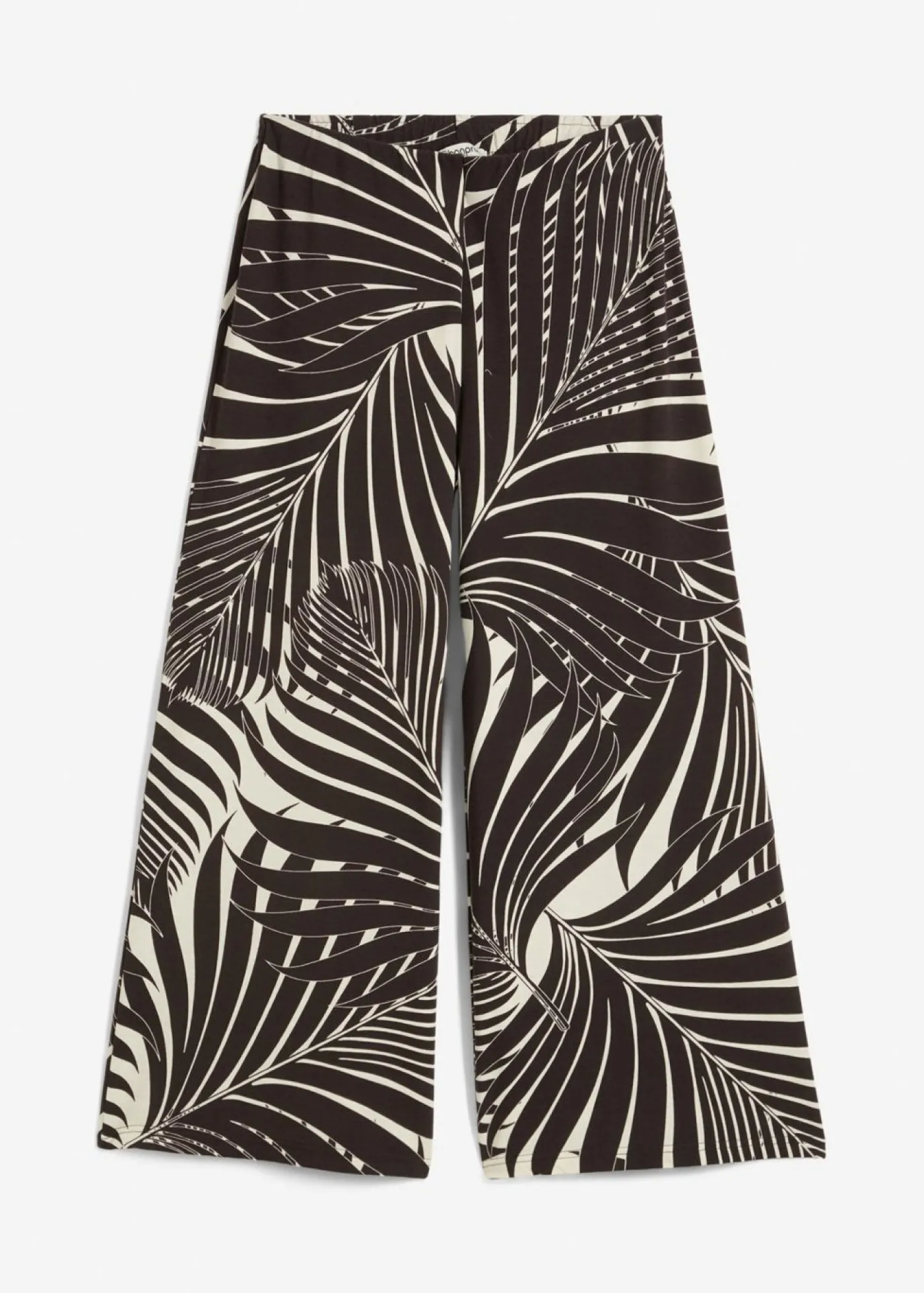bonprix bonprix Culotte de mezcla de viscosa suave Crudo/marrón oscuro estampado Clearance