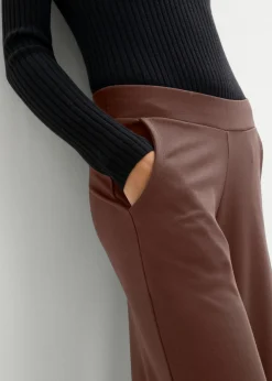 bonprix bonprix Culotte de mezcla de viscosa marrón