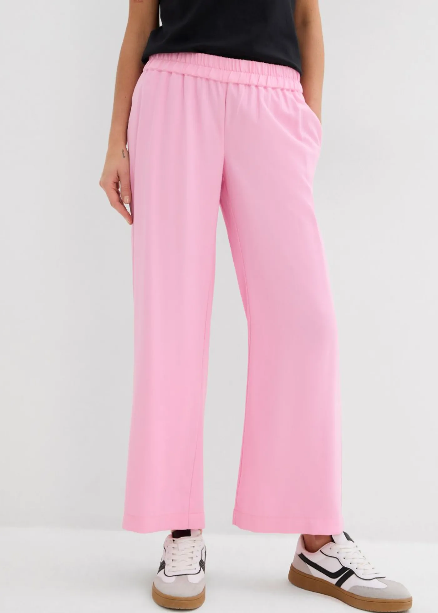 bonprix bonprix Culotte de mezcla de viscosa suave Rosa Outlet