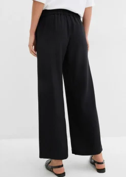 bonprix bonprix Culotte de mezcla de viscosa suave Negro Outlet