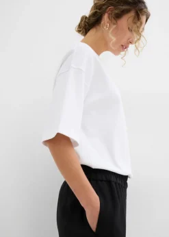 bonprix bonprix Culotte de mezcla de viscosa suave Negro Outlet