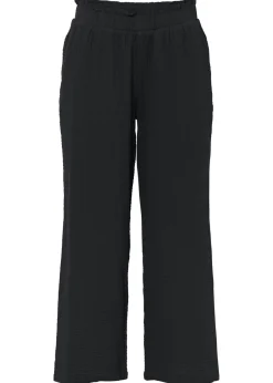 bonprix bonprix Culotte de muselina de algodón Negro Outlet