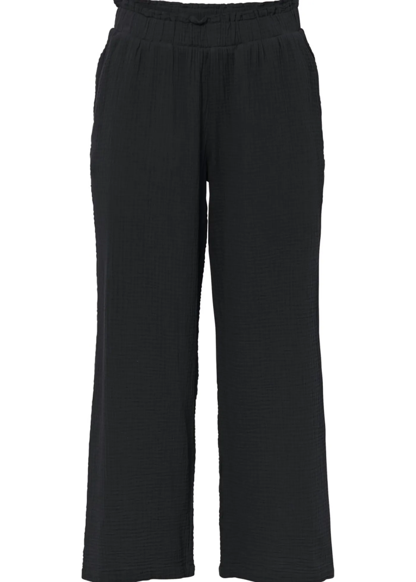 bonprix bonprix Culotte de muselina de algodón Negro Outlet