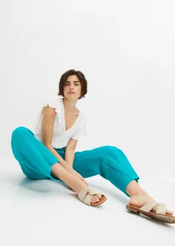 bonprix bonprix Culotte de muselina de algodón Esmeralda Best
