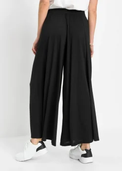 bonprix bonprix Culotte de punto con pierna ancha marrón Outlet