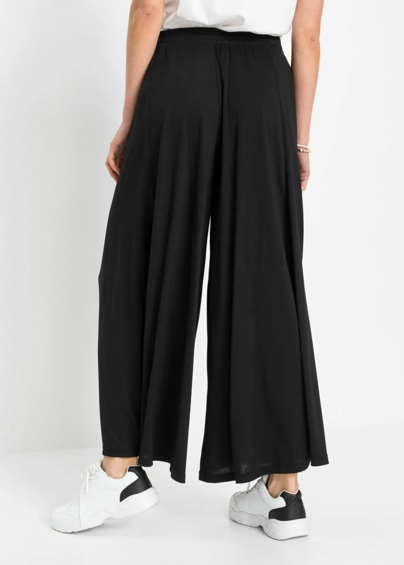bonprix bonprix Culotte de punto con pierna ancha marrón Outlet