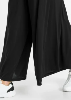 bonprix bonprix Culotte de punto con pierna ancha marrón Outlet