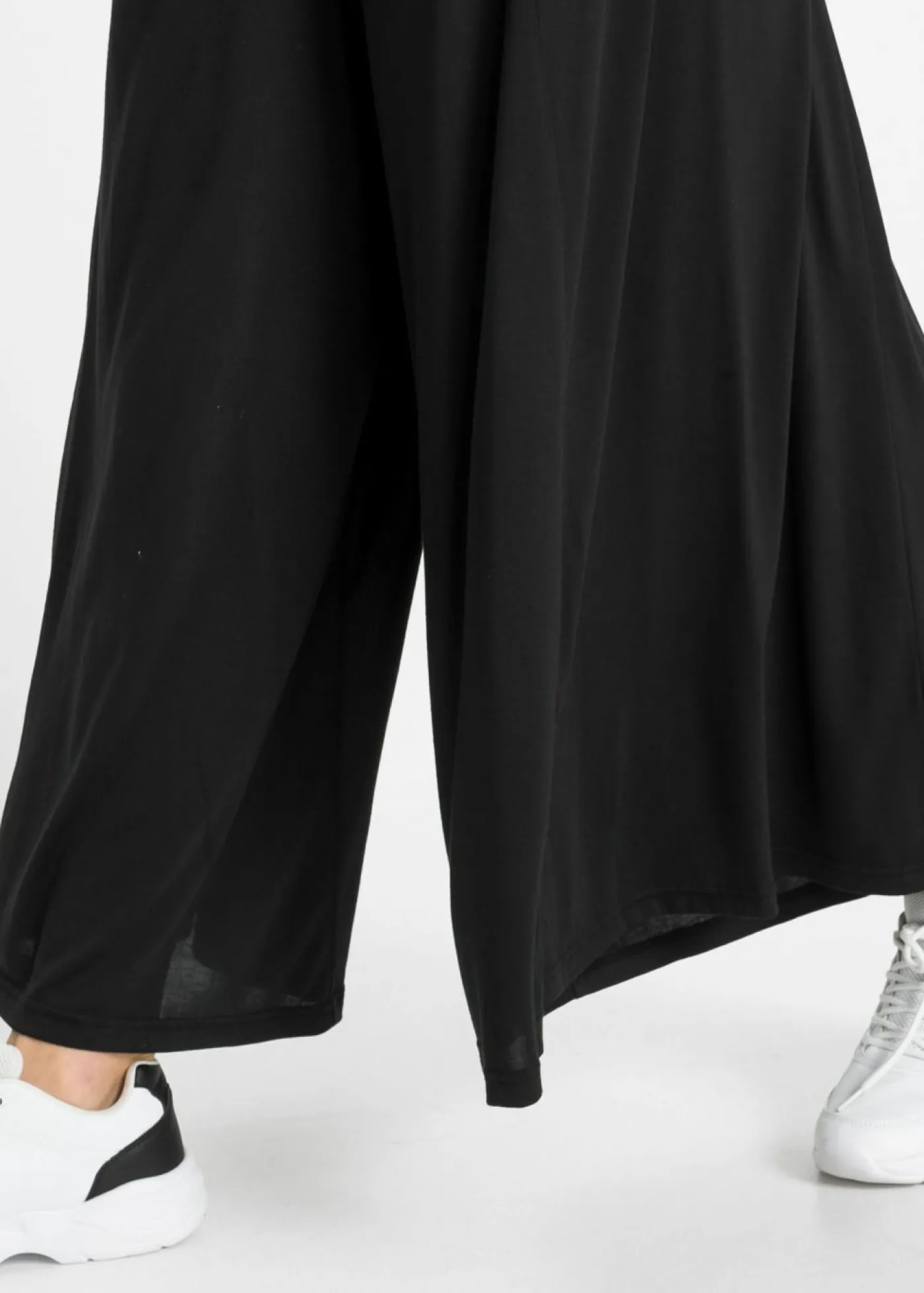 bonprix bonprix Culotte de punto con pierna ancha marrón Outlet