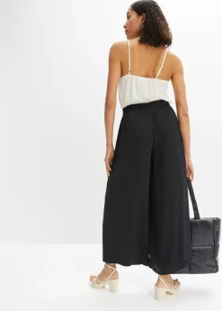 bonprix bonprix Culotte de satén fluido Negro Outlet