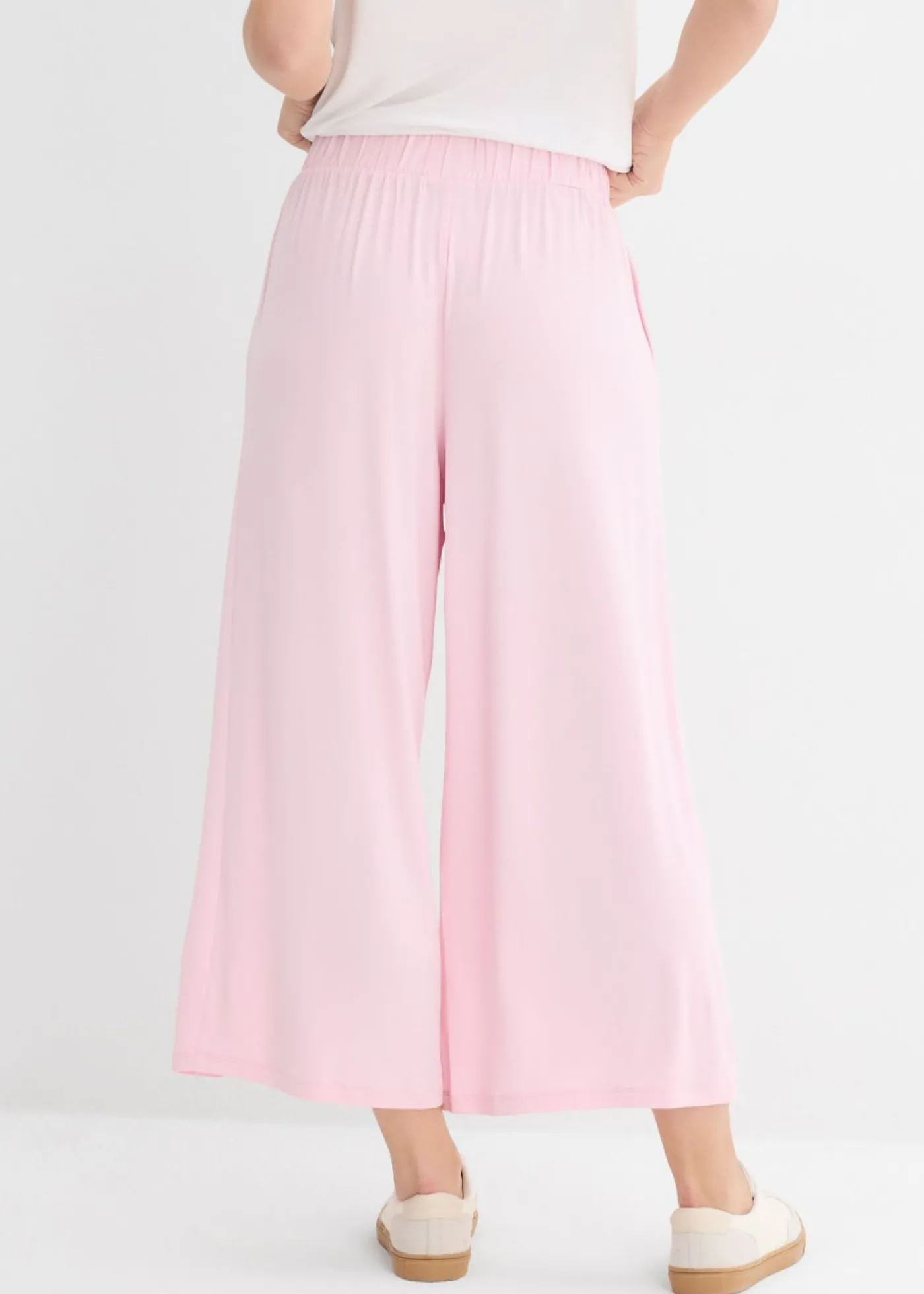 bonprix bonprix Culotte de viscosa fluida rosa cristal Online