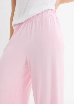 bonprix bonprix Culotte de viscosa fluida rosa cristal Online