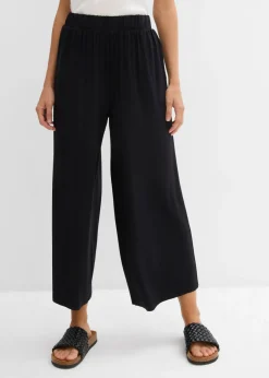 bonprix bonprix Culotte de viscosa fluida Negro Online