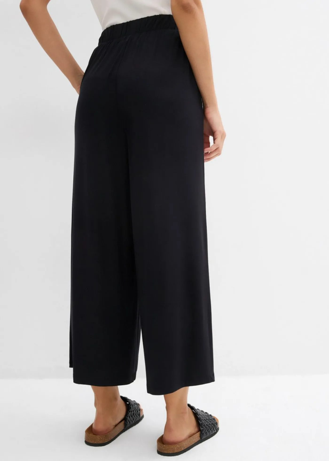 bonprix bonprix Culotte de viscosa fluida Negro Online