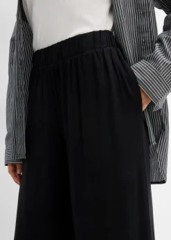 bonprix bonprix Culotte de viscosa fluida Negro Online