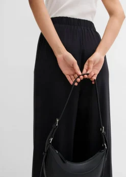 bonprix bonprix Culotte de viscosa fluida Negro Online