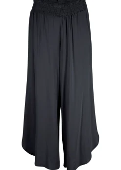 bonprix bonprix Culotte hasta la pantorrilla de viscosa sostenible antracita Outlet