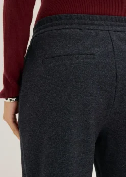 bonprix bonprix Elegante pantalón elástico Azul marino jaspeado Discount