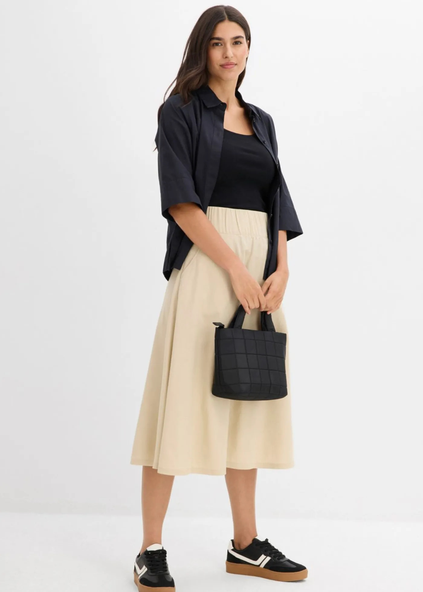 bonprix bonprix Falda Arena claro Online