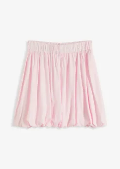 bonprix bonprix Falda abullonada de viscosa fina rosa cristal Best