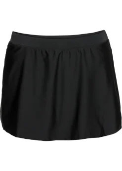 bonprix bonprix Falda de baño con braguita interior con poliamida reciclada Negro New