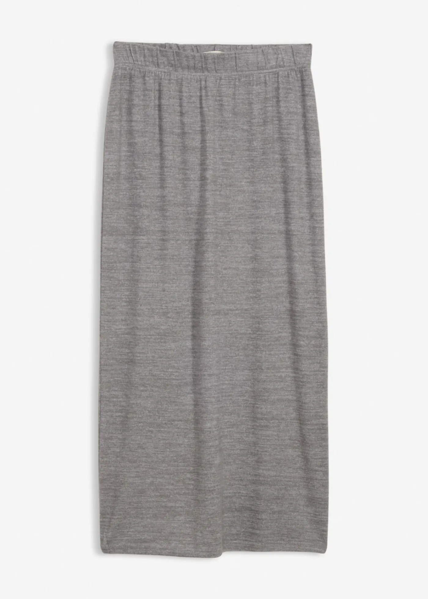 bonprix bonprix Falda de punto con aspecto de punto Gris jaspeado