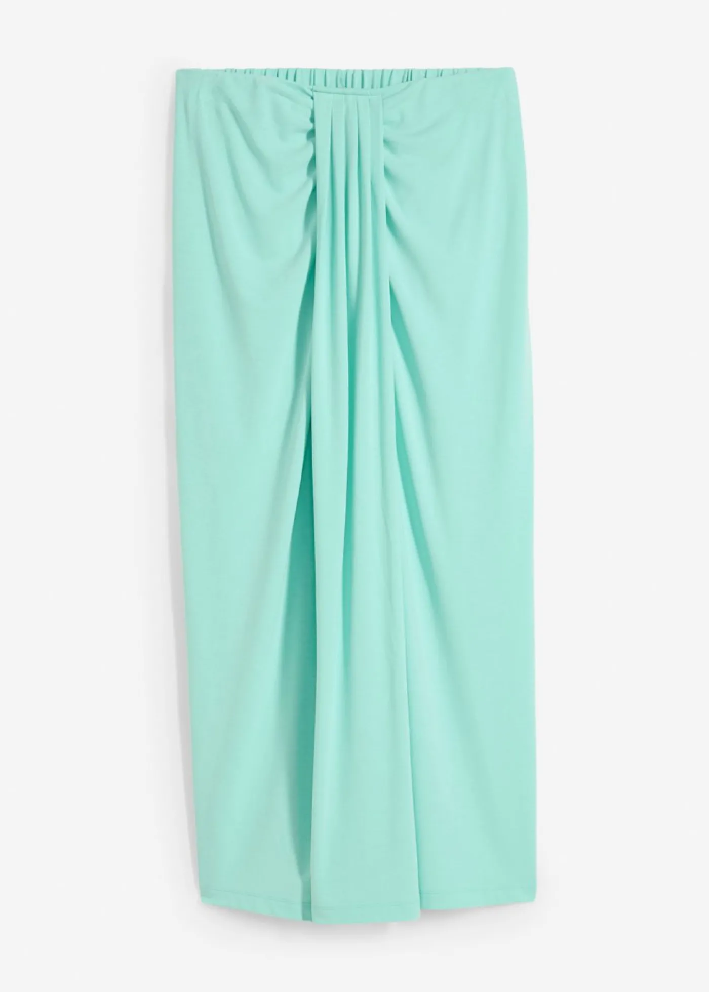 bonprix bonprix Falda de punto con cinturilla cómoda Azul mentol New
