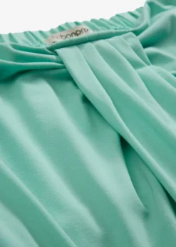 bonprix bonprix Falda de punto con cinturilla cómoda Azul mentol New