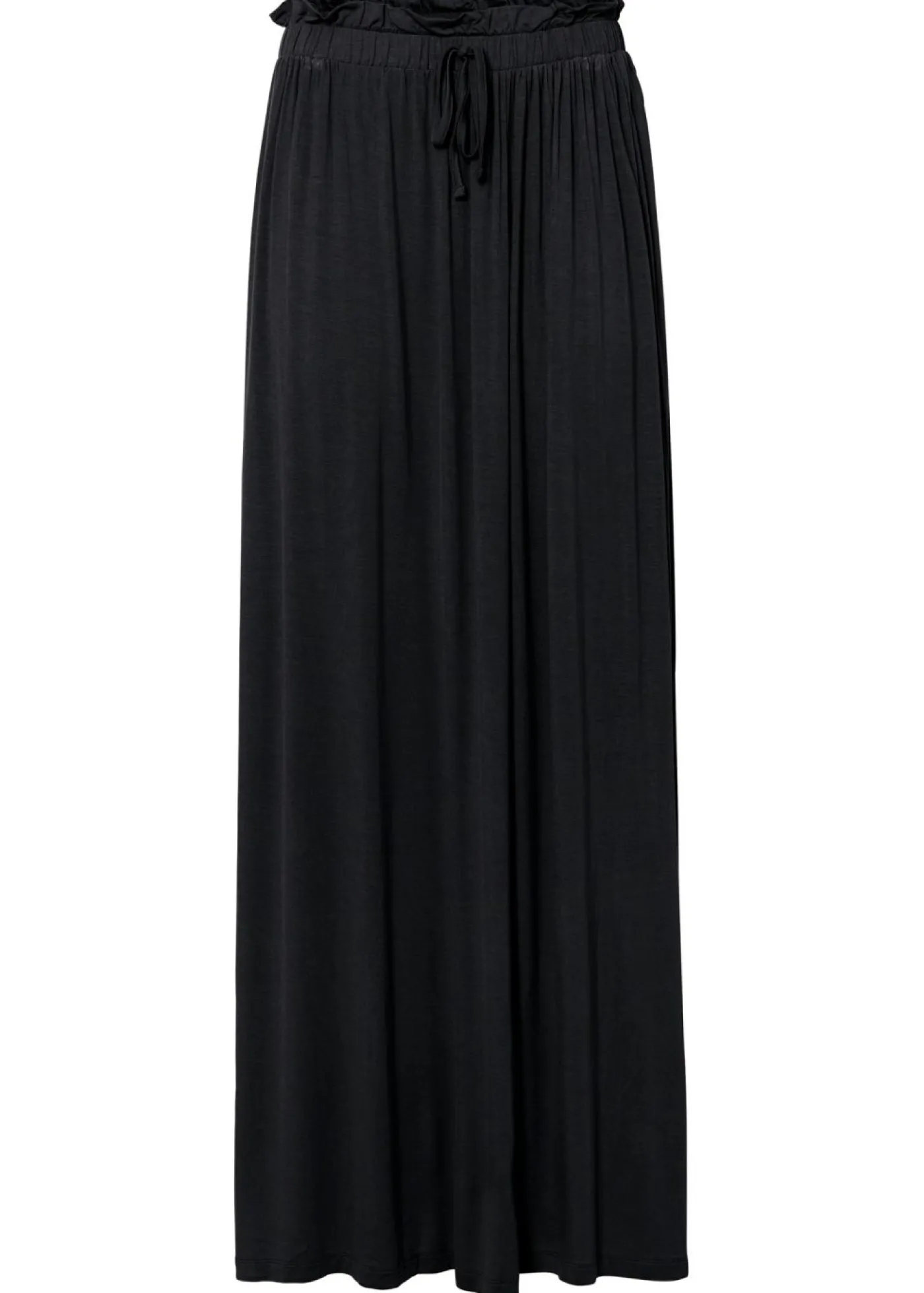 bonprix bonprix Falda de punto de viscosa Negro Outlet