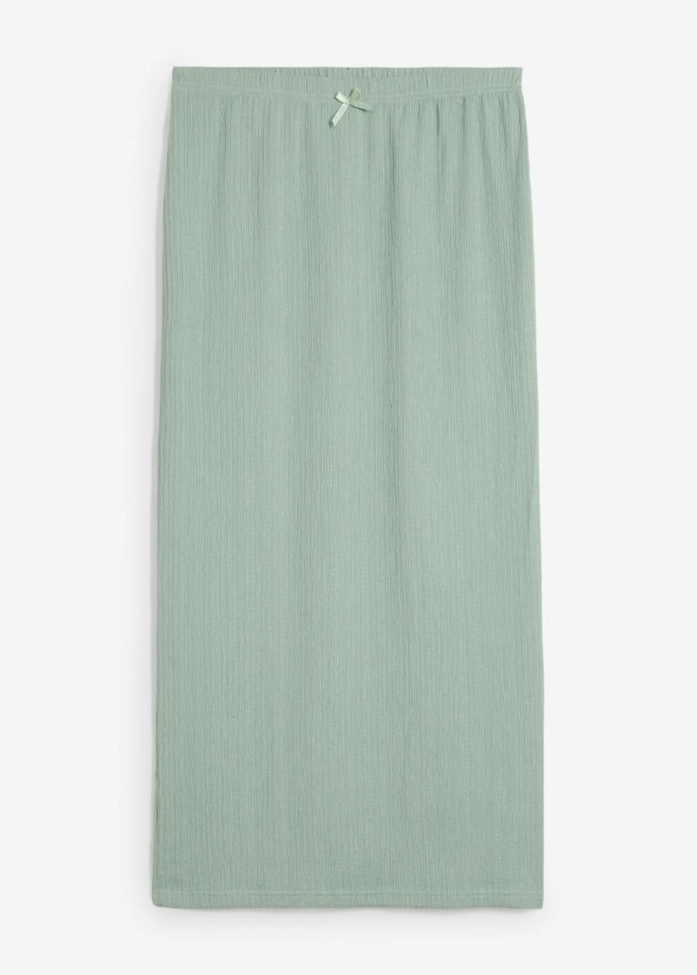 bonprix bonprix Falda larga de crepé ligero verde ahumado Best