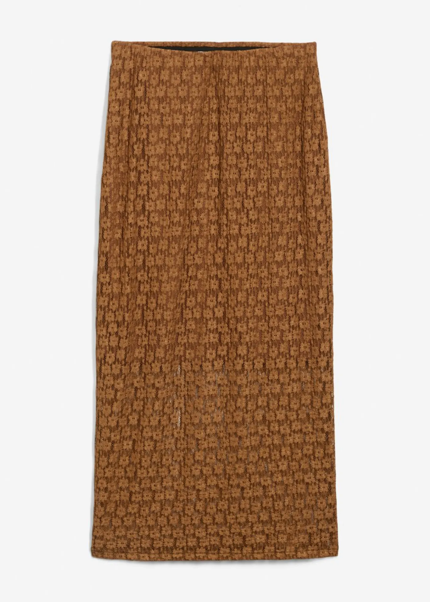 bonprix bonprix Falda larga de encaje Caramelo Hot