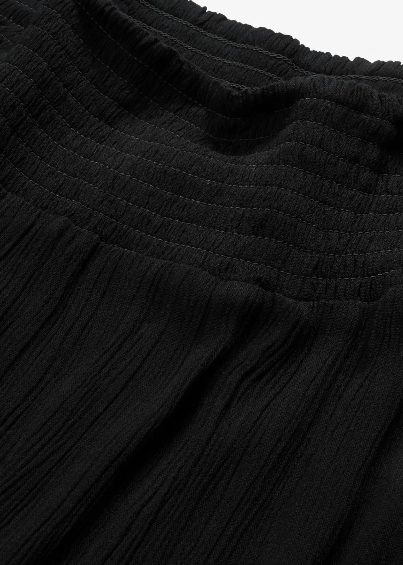 bonprix bonprix Falda larga de viscosa fluida Negro Online