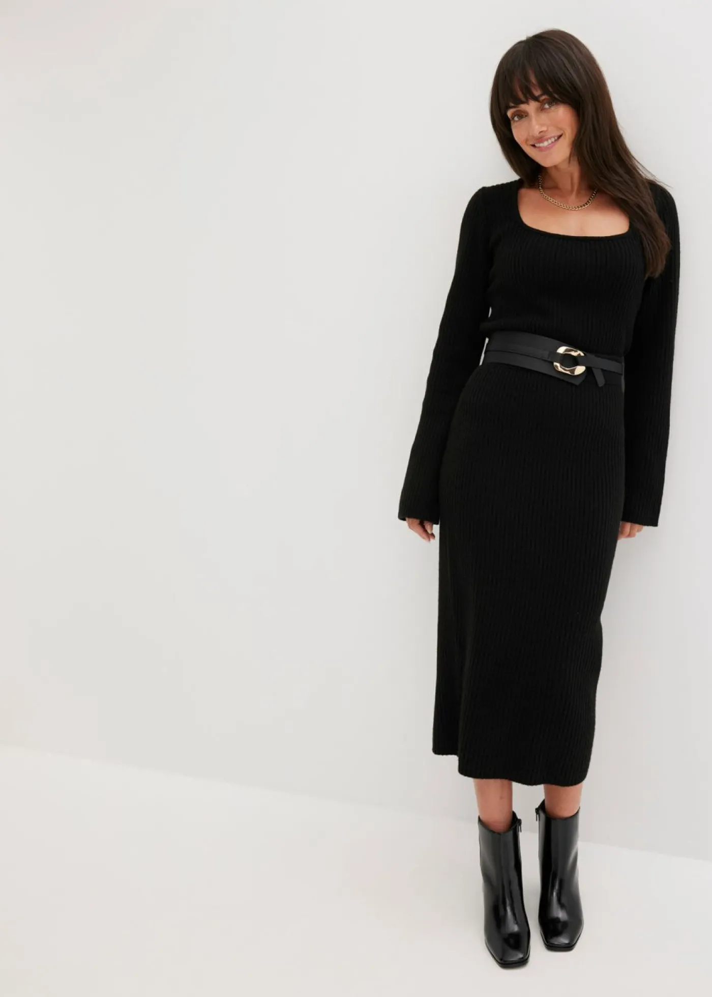bonprix bonprix Falda lápiz Negro Clearance