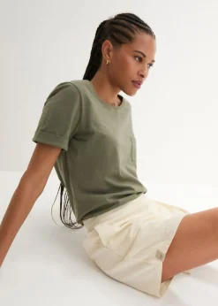 bonprix bonprix Falda pantalón Crudo Discount