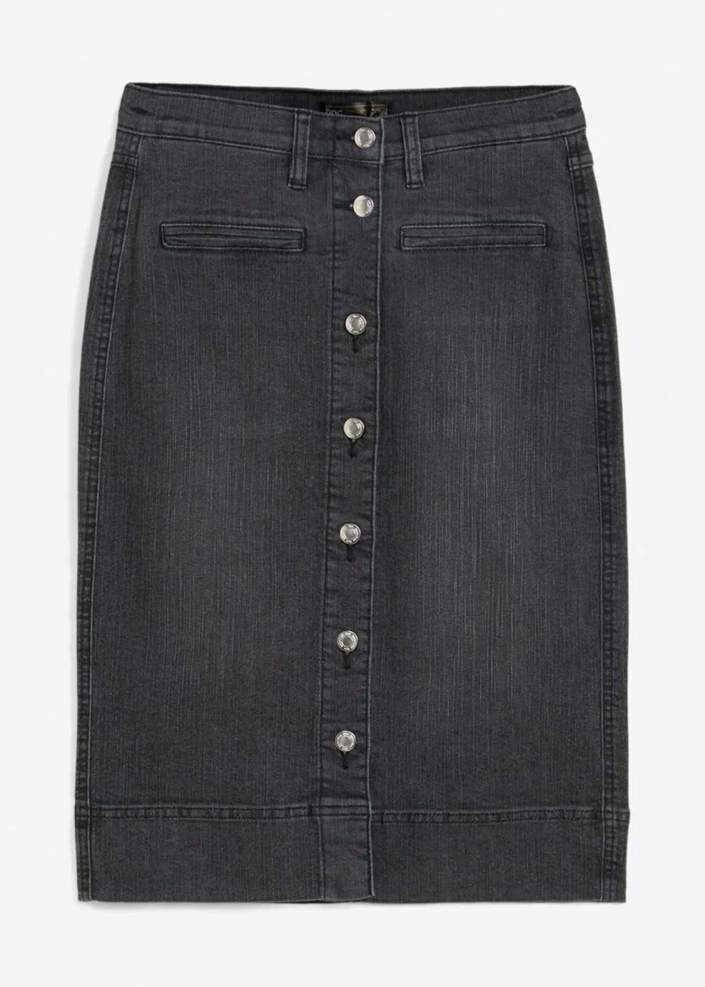 bonprix bonprix Falda vaquera Negro denim Outlet