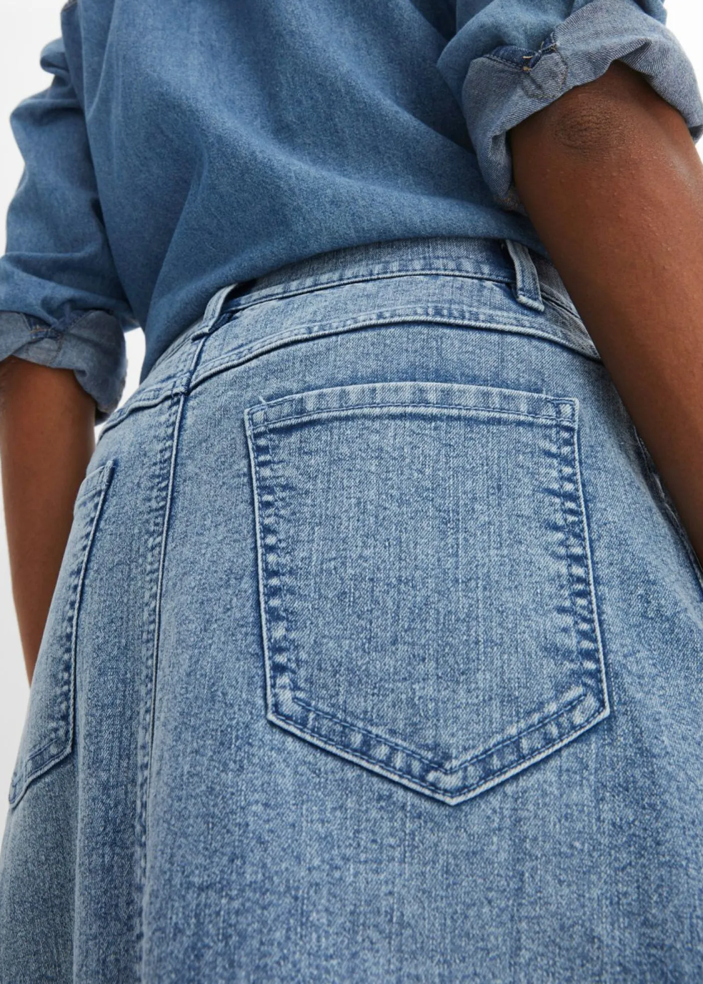 bonprix bonprix Falda vaquera Denim claro Best