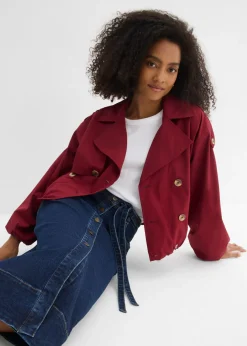 bonprix bonprix Falda vaquera con largo midi y botones azul oscuro denim usado Online