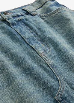 bonprix bonprix Falda vaquera larga de talle medio azul claro denim Best